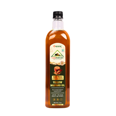Yellow Mustard Oil(Wooden Machine Cold Pressed)