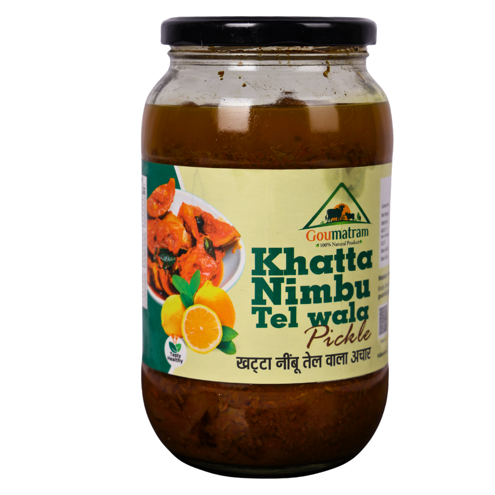 Khatta Nimbu Tel Wala Pickle
