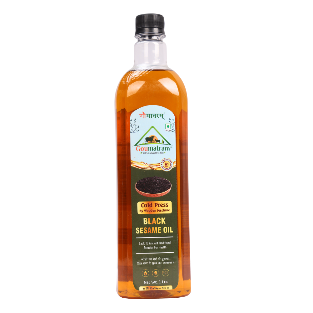 Black Sesame Oil(Wooden Machine Cold Pressed)