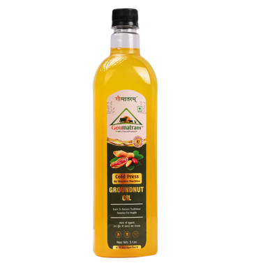 Groundnut Oil(Wooden Machine Cold Pressed)