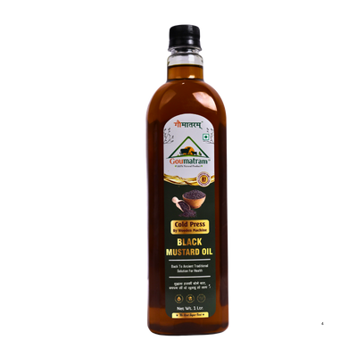 Black Mustard Oil (Wooden Machine Cold-Pressed)